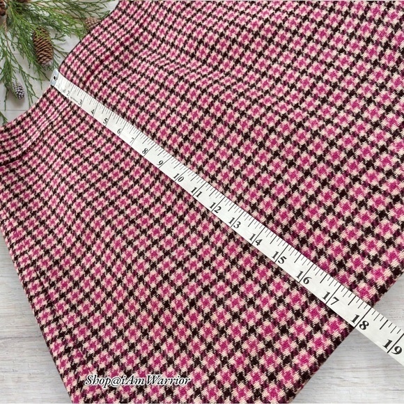 J. Crew NWT Wool Houndstooth A-Line Mini Skirt *Shop@lamwarrior - Picture 11 of 14